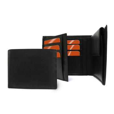 Image of Sandringham Nappa Leather Three Way Wallet with Coin Pocket