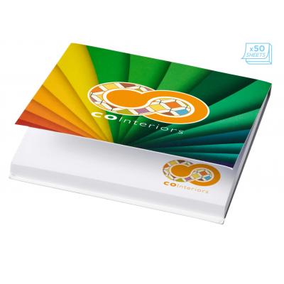 Image of Sticky-Mate® soft cover squared sticky notes 75x75 - 100 pages