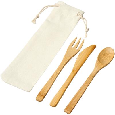 Image of Celuk bamboo cutlery set
