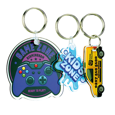 Image of Bepsoke Recycled Acrylic Keyrings